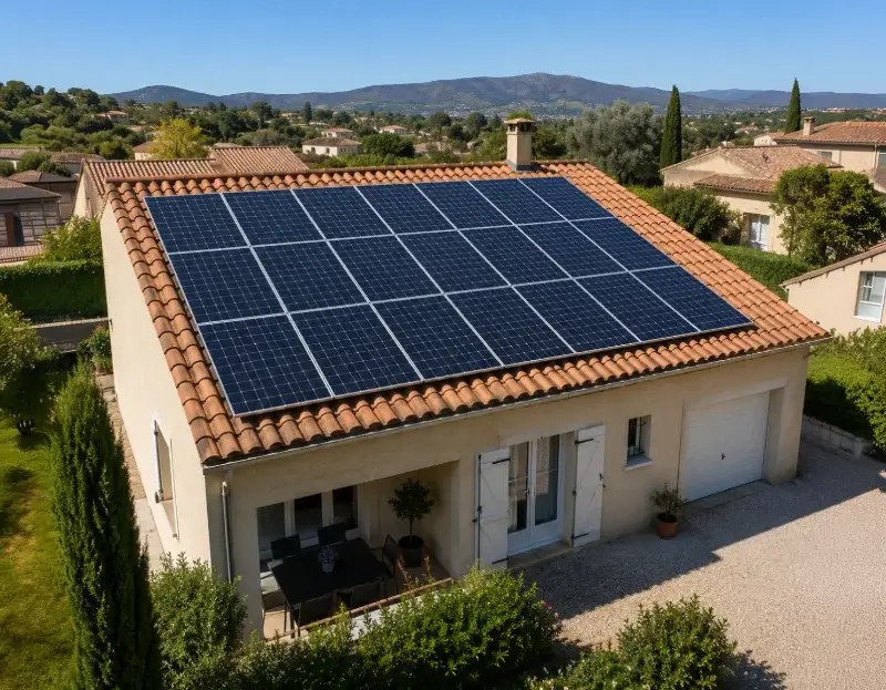 Prime à l'autoconsommation panneaux solaires La Lande-Chasles — aide financière de l'État